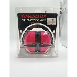 Winchester Pink Passive Earmuffs Shooting Hearing Protection 26dB NRR One Size